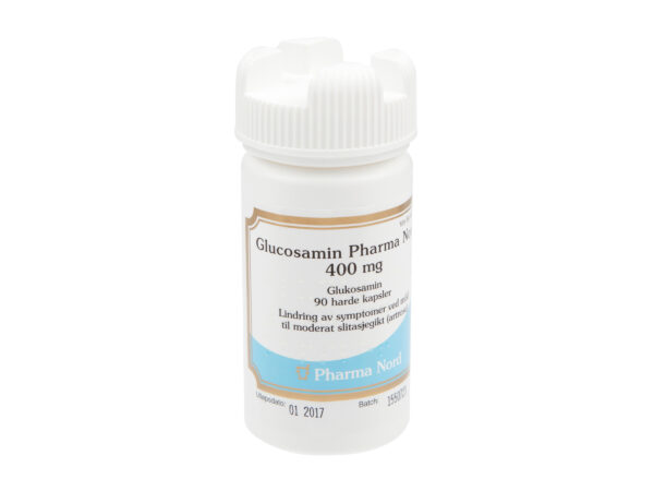 Pharma Nord 400 mg glucosamin kapsler, 90 stk.