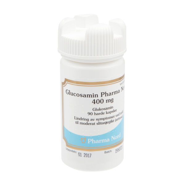 Pharma Nord 400 mg glucosamin kapsler, 90 stk.
