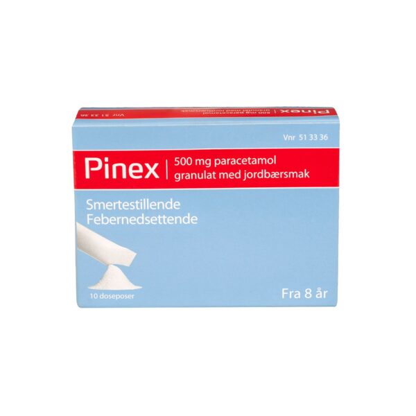 Pinex 500 mg granulat doseposer, 10 stk.
