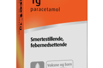 Paracet 1 g stikkpiller, 10 stk.